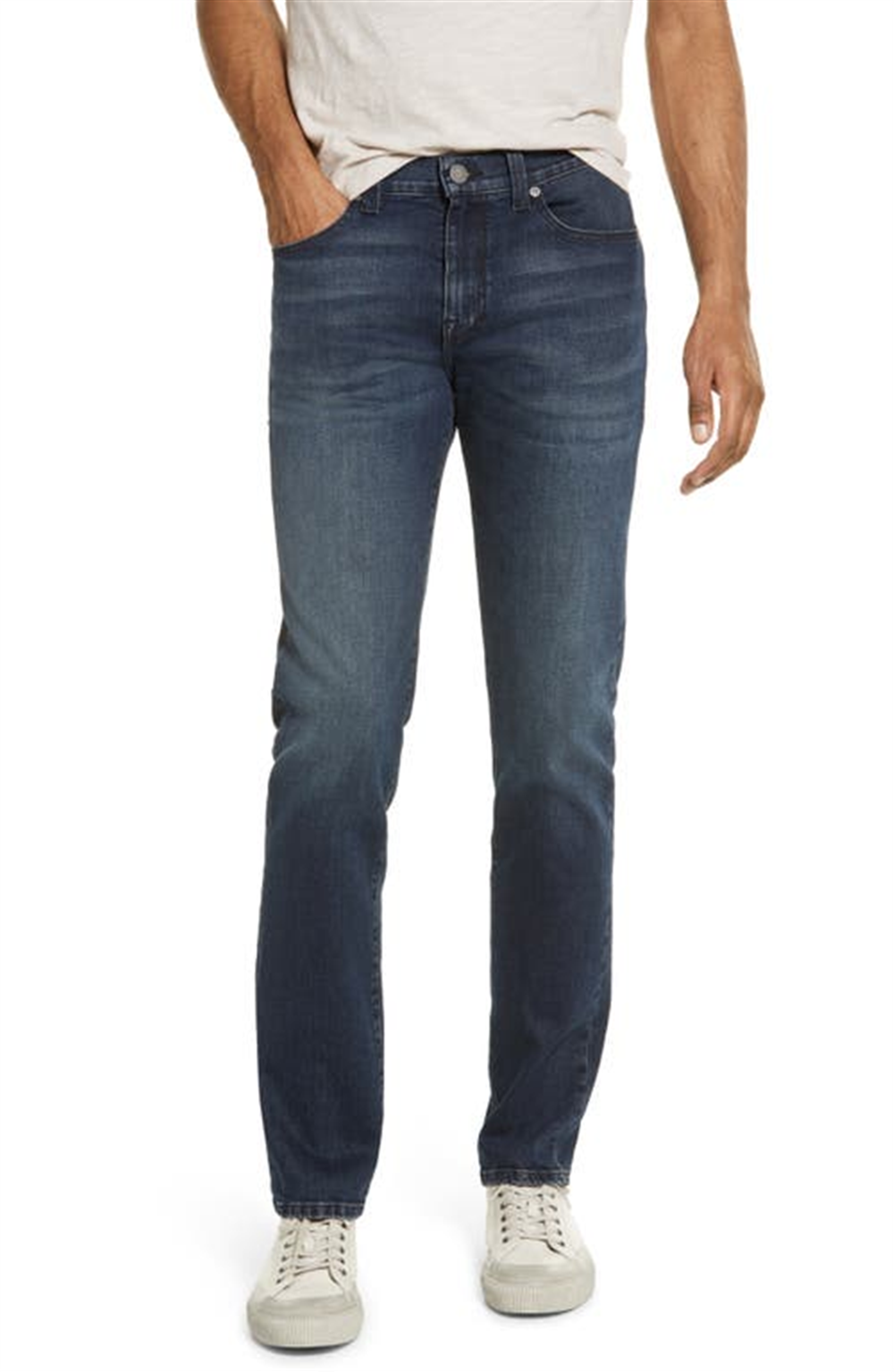 Calça jeans Fidelity Denim Torino Slim Fit, tamanho Largo 34