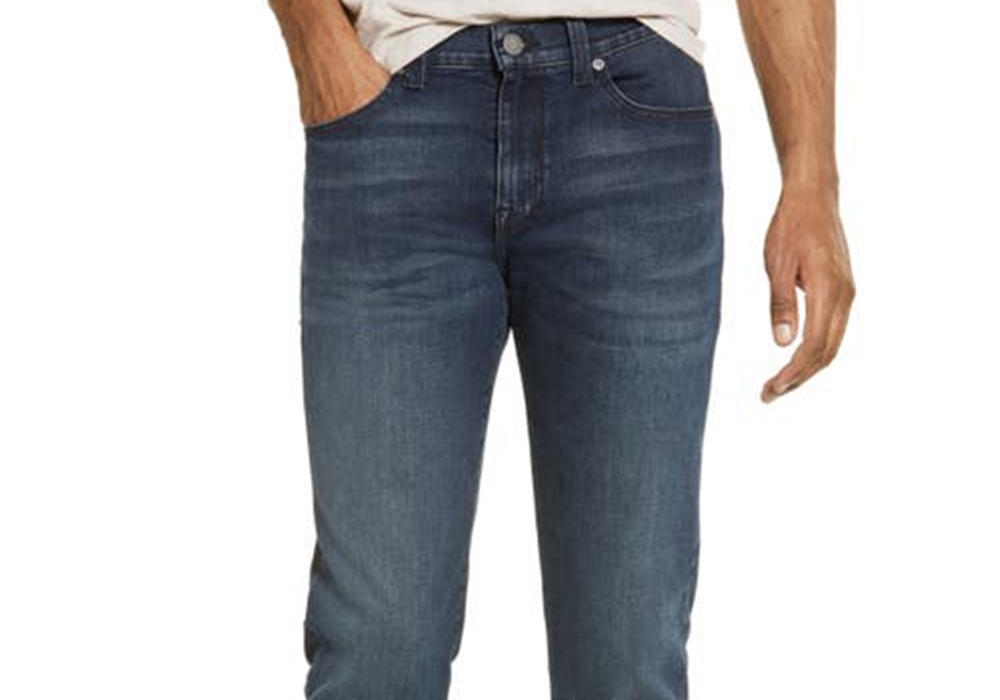 Calça jeans Fidelity Denim Torino Slim Fit, tamanho Largo 34