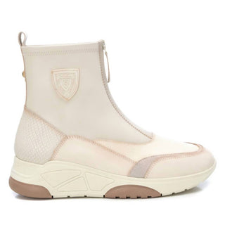 Xti - Botas casuais femininas de couro Carmela