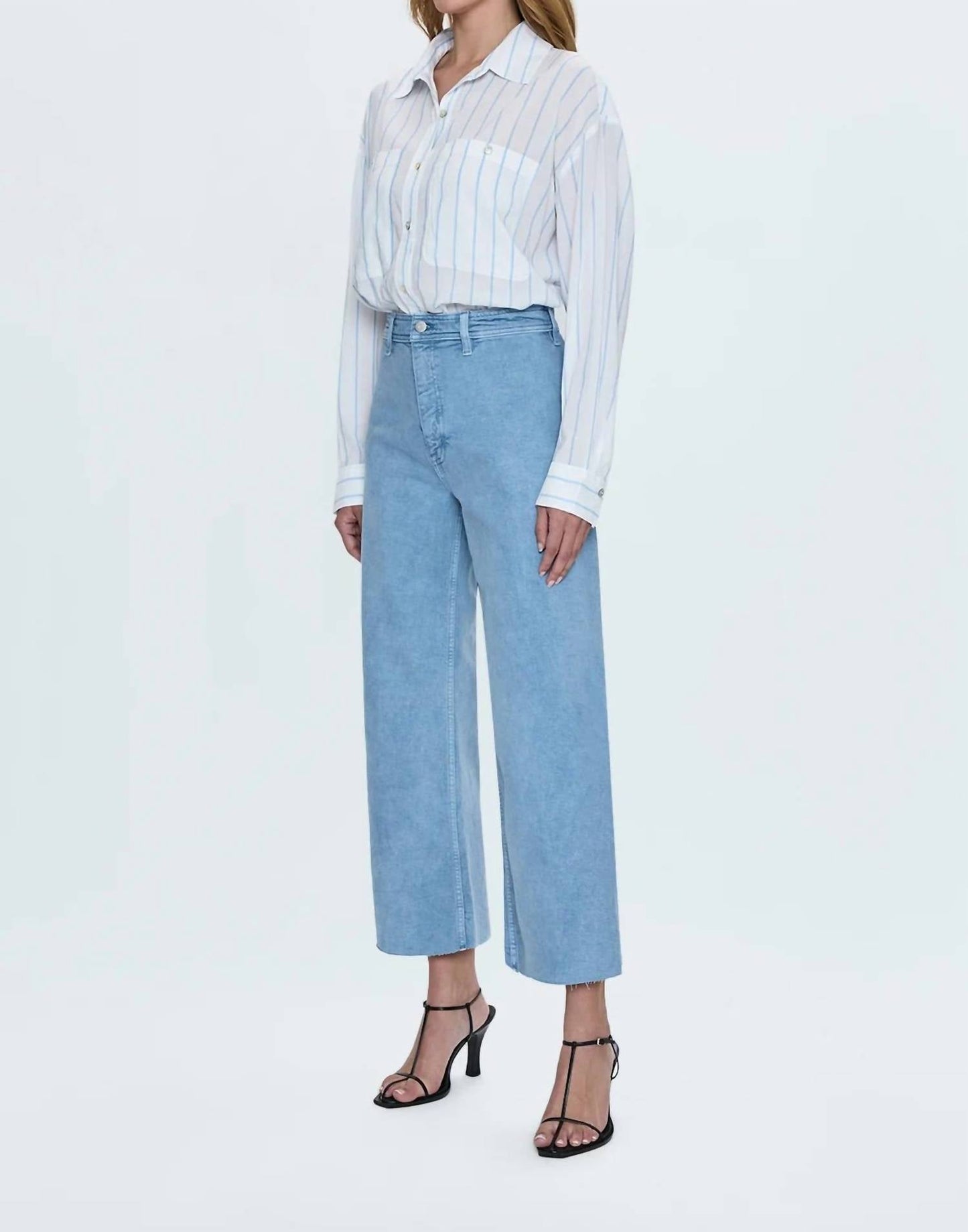 Pistola - Penny High Rise Wide Leg Jeans