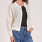 Elan - Benny Zip Knit Cardigan