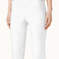 Calça Eileen Fisher Feminina System Lavável Crepe Slim Leg Tornozelo Branca Tamanho Grande