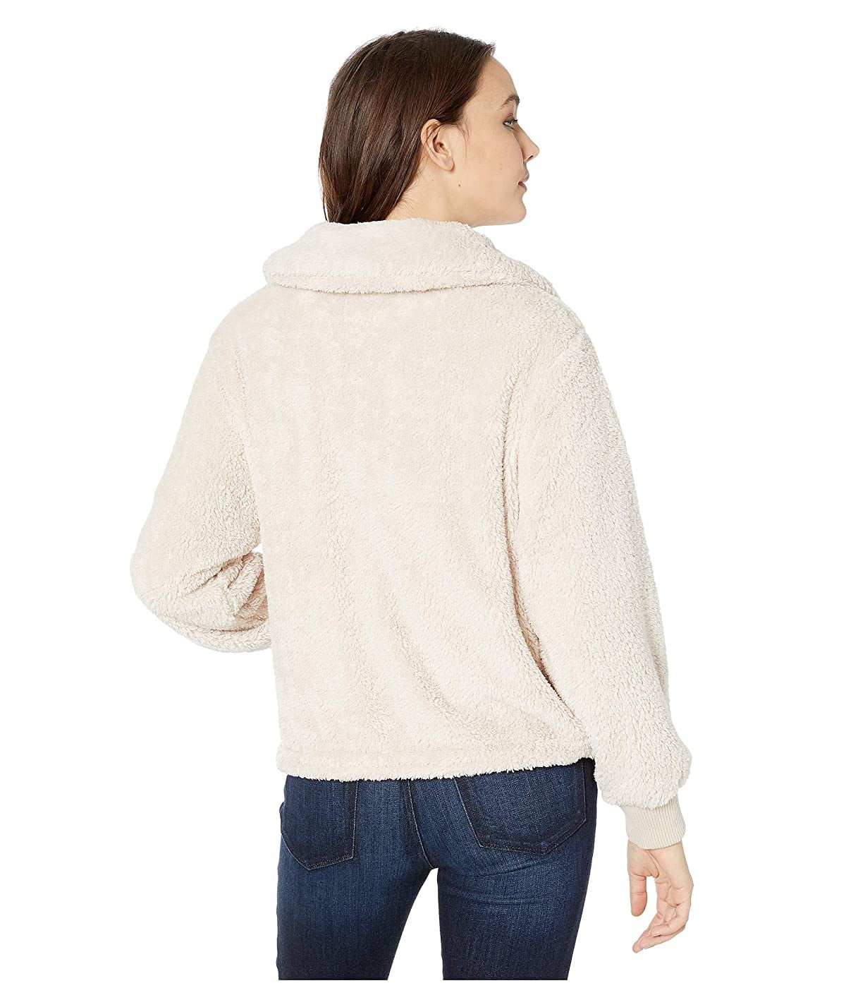 Blusão Billabong Always Cozy Whisper Fleece Branco Tamanho M