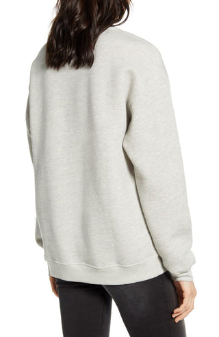 Moletom feminino Billabong Diamond Life Graphic cinza tamanho P