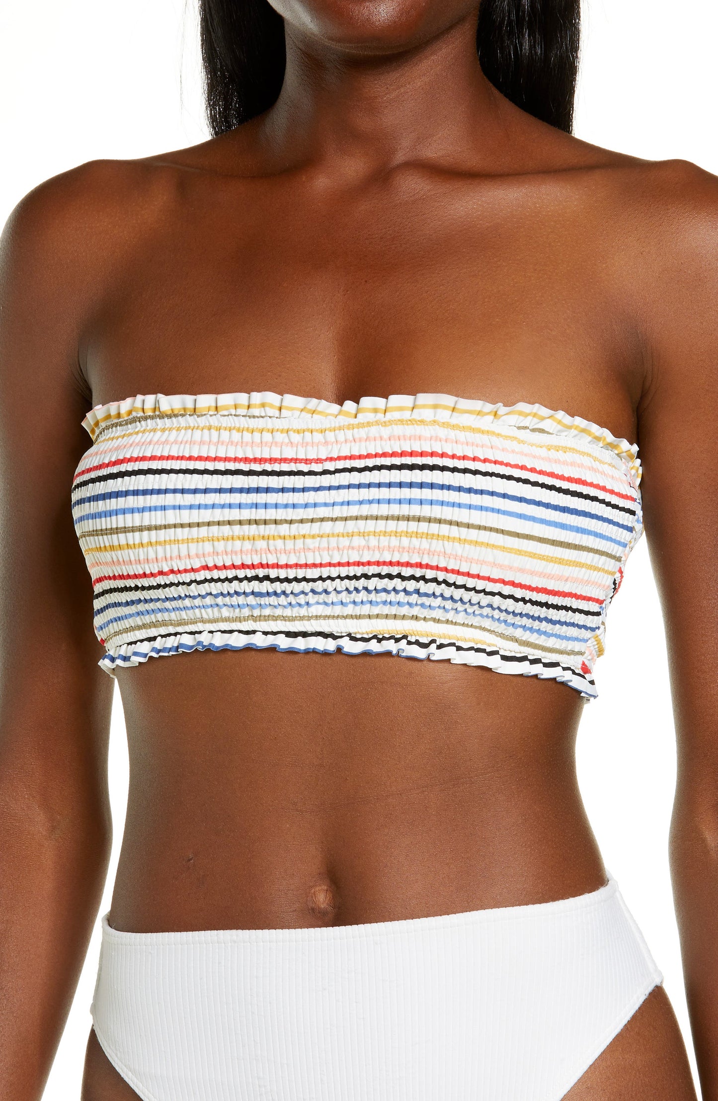 Top de biquíni Billabong Gimme Sun Smock multicolorido tamanho grande