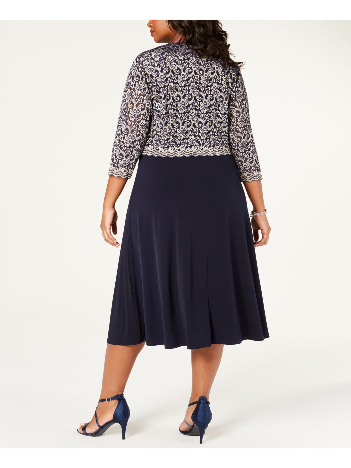 Jaqueta floral feminina Jessica Howard azul tamanho 14W