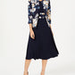 Blusa feminina de manga comprida Jessica Howard, azul, tamanho 12
