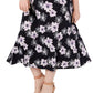 Vestido midi torcido feminino Jessica Howard, roxo, tamanho 14W
