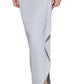 Vestido feminino Vince Camuto com decote ombro a ombro, azul, tamanho 12