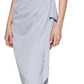 Vestido feminino Vince Camuto com decote ombro a ombro, azul, tamanho 12