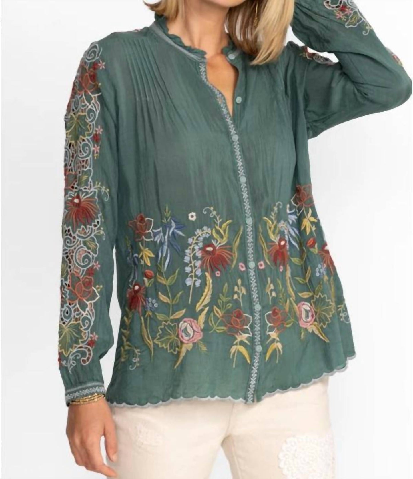 Johnny Was - Ruelle Blouse