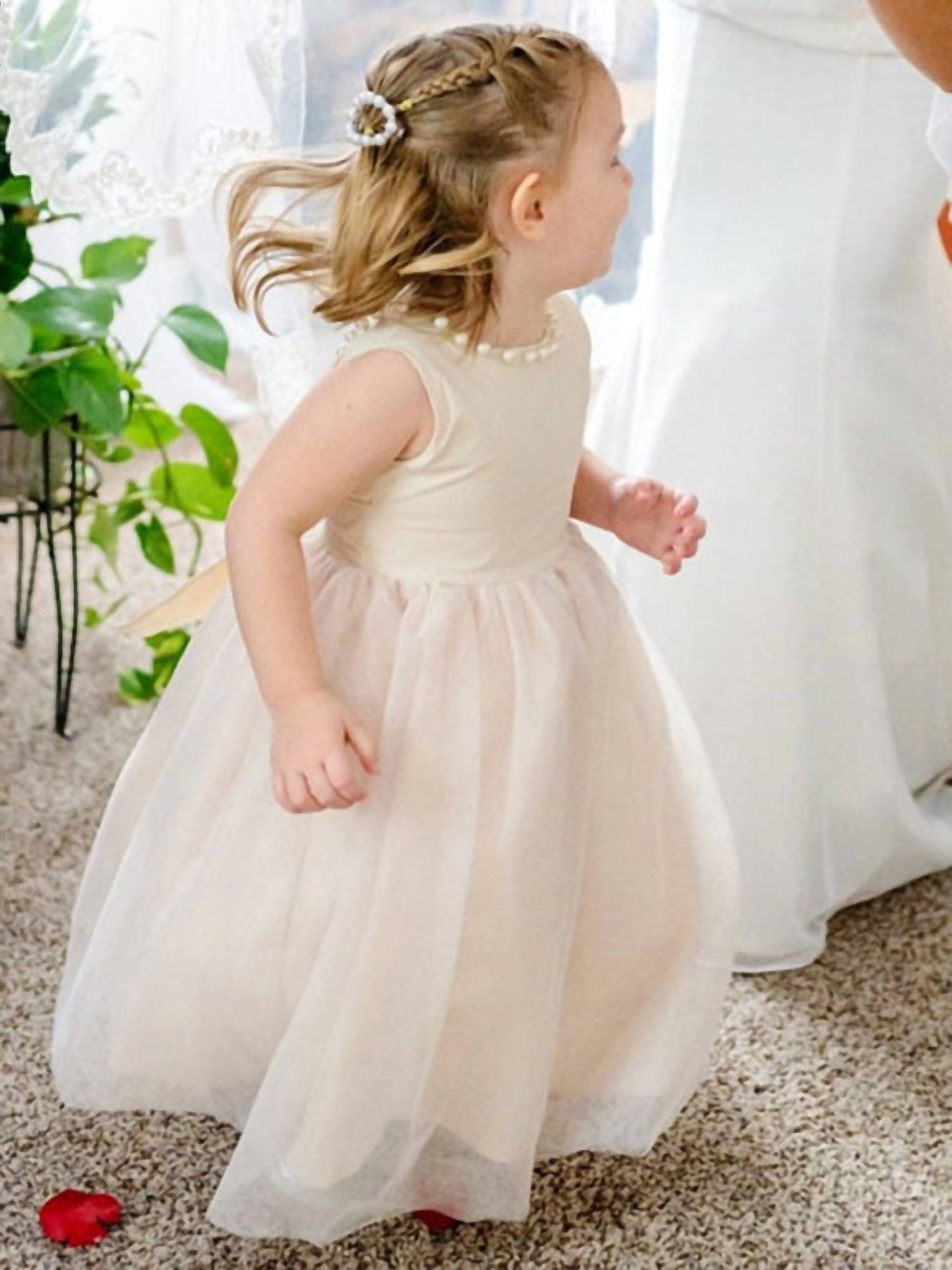 Only Little Once - Pearl Accent Gown