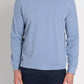 Jachs New York - Bryant Long Sleeve Sueded Cotton Crewneck Shirt