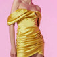 Gigiis - Lydia Satin Mini Dress