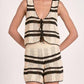 Elan - Carin Tie Front Top
