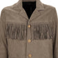 Amiri - Men's Fringe Suede Jacket