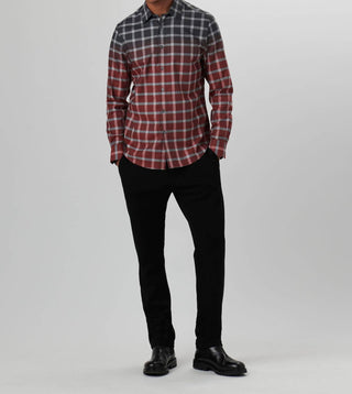 Bugatchi Uomo - Camisa Julian Gradient Windowpane Check