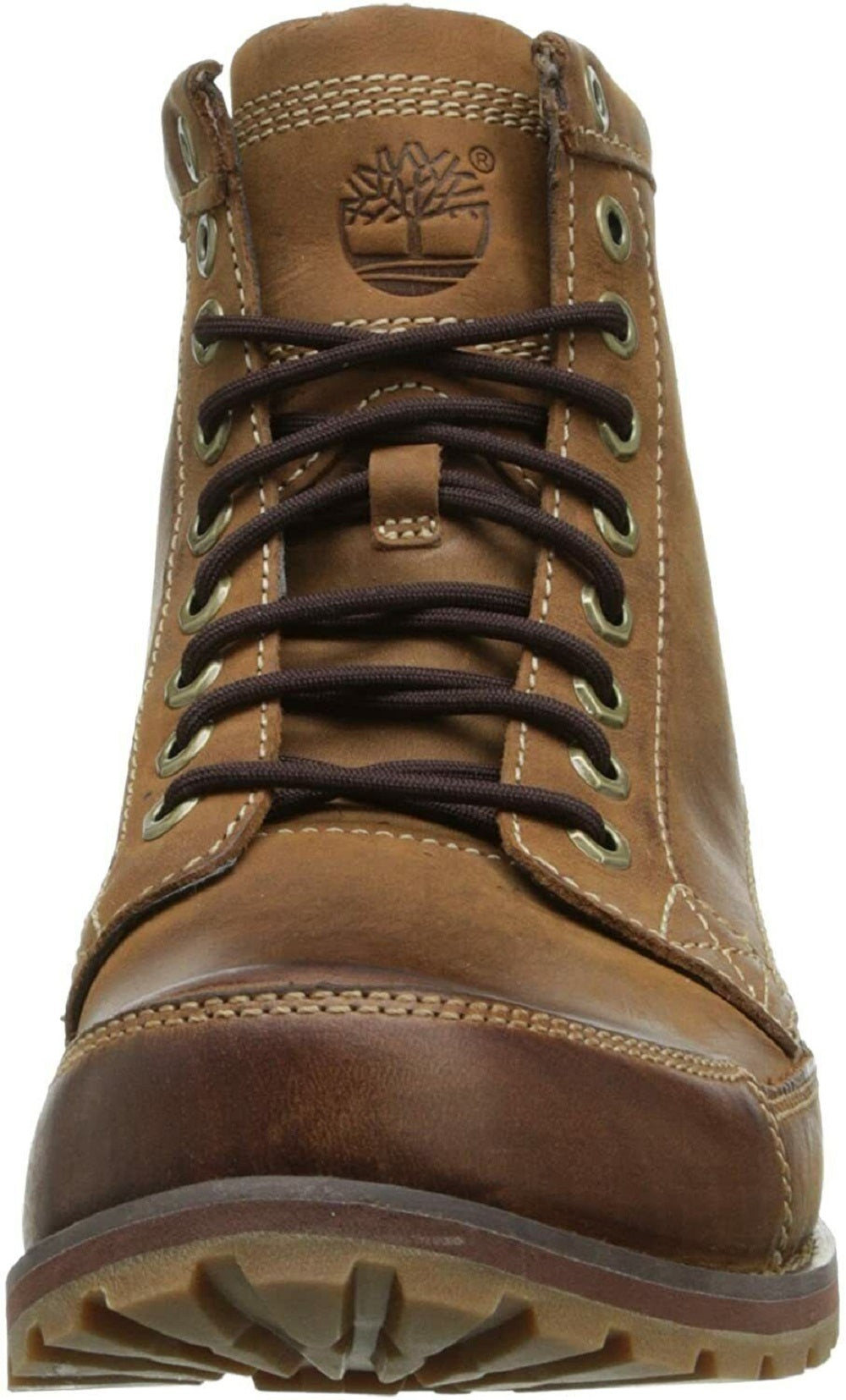 Botas de couro Timberland EarthkeepersOriginal masculinas, marrom, tamanho 11,5