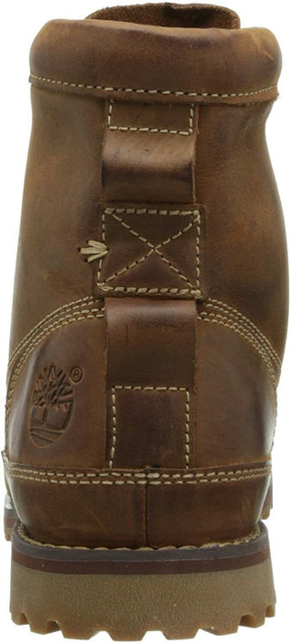 Botas de couro Timberland EarthkeepersOriginal masculinas, marrom, tamanho 11,5