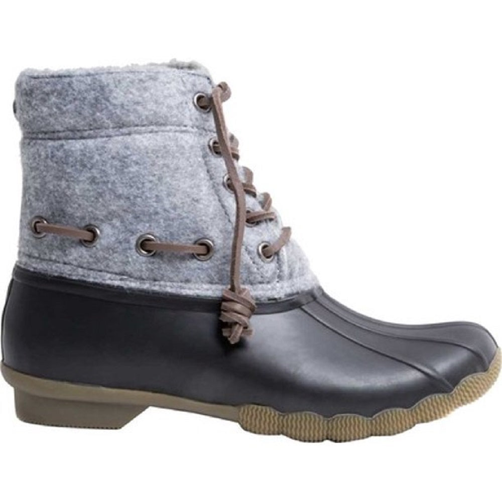 Botas de chuva femininas Steve Madden Torrent, cinza, tamanho 9 M