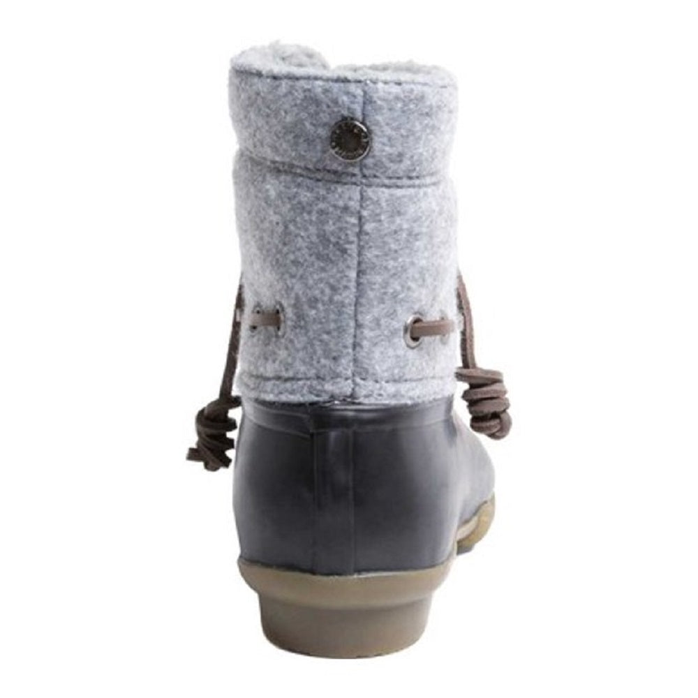 Botas de chuva femininas Steve Madden Torrent, cinza, tamanho 9 M