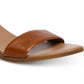 Sandália feminina Steve Madden April Block Heel, marrom, tamanho 9 M