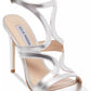 Sandálias sociais femininas Steve Madden Sidney, cinza, tamanho 10