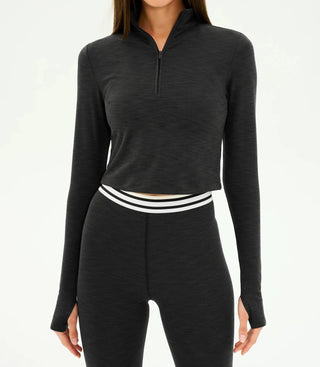 Splits59 - Stevie Active Rib Half Zip Sweater
