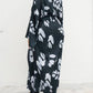 Isayes - Floral Maxi Robe - Plus