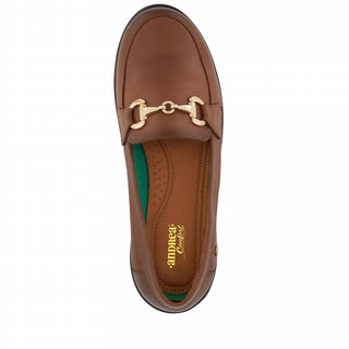 Andrea - Sapatos Mocassim Femininos de Couro Confortável
