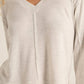 Z Supply - Wilder Cloud V-Neck Long Sleeve Top