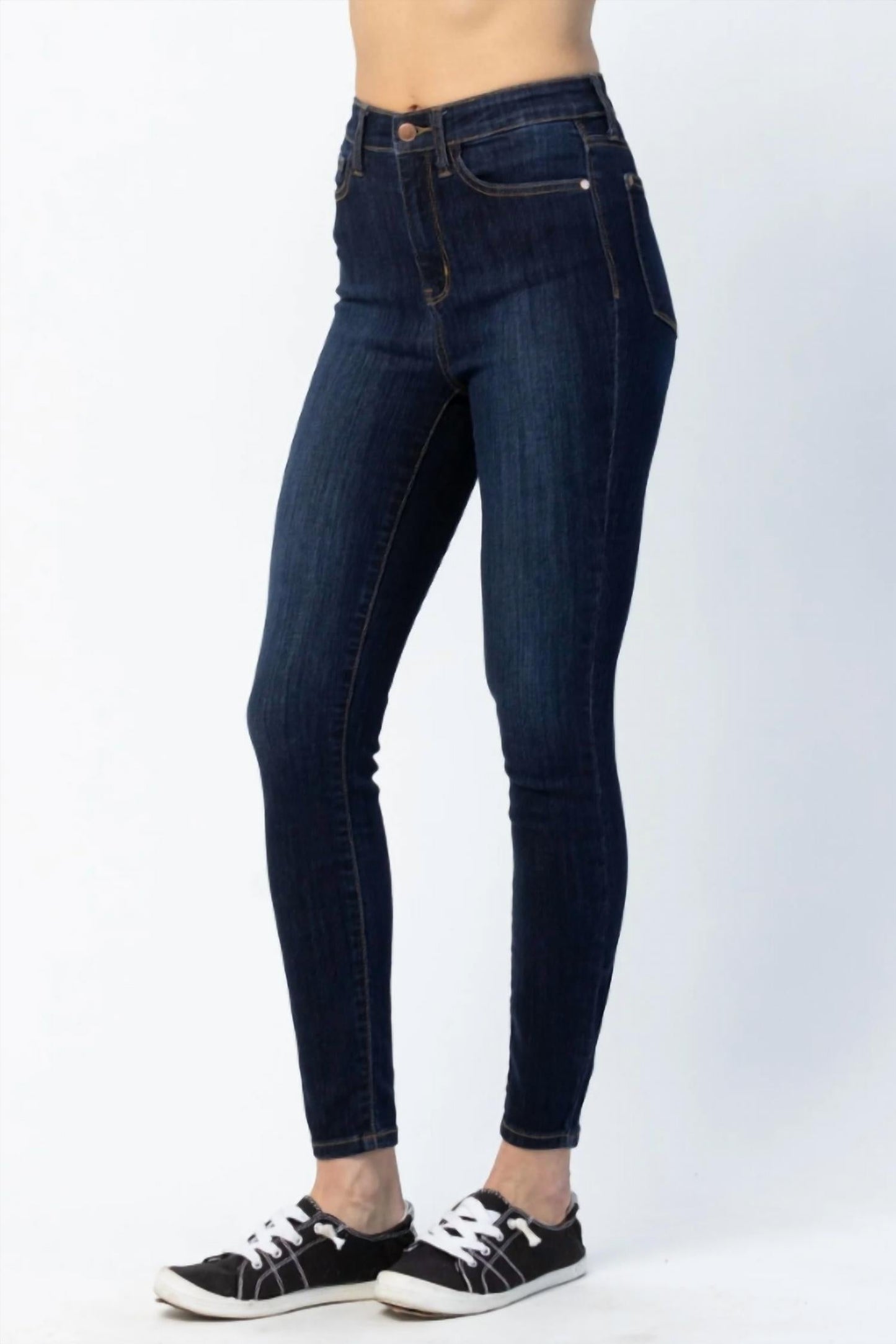 Judy Blue - High Waist Back Phone Skinny Jeans