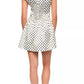 Ganni - Polka Dot Satin Corset Mini Dress