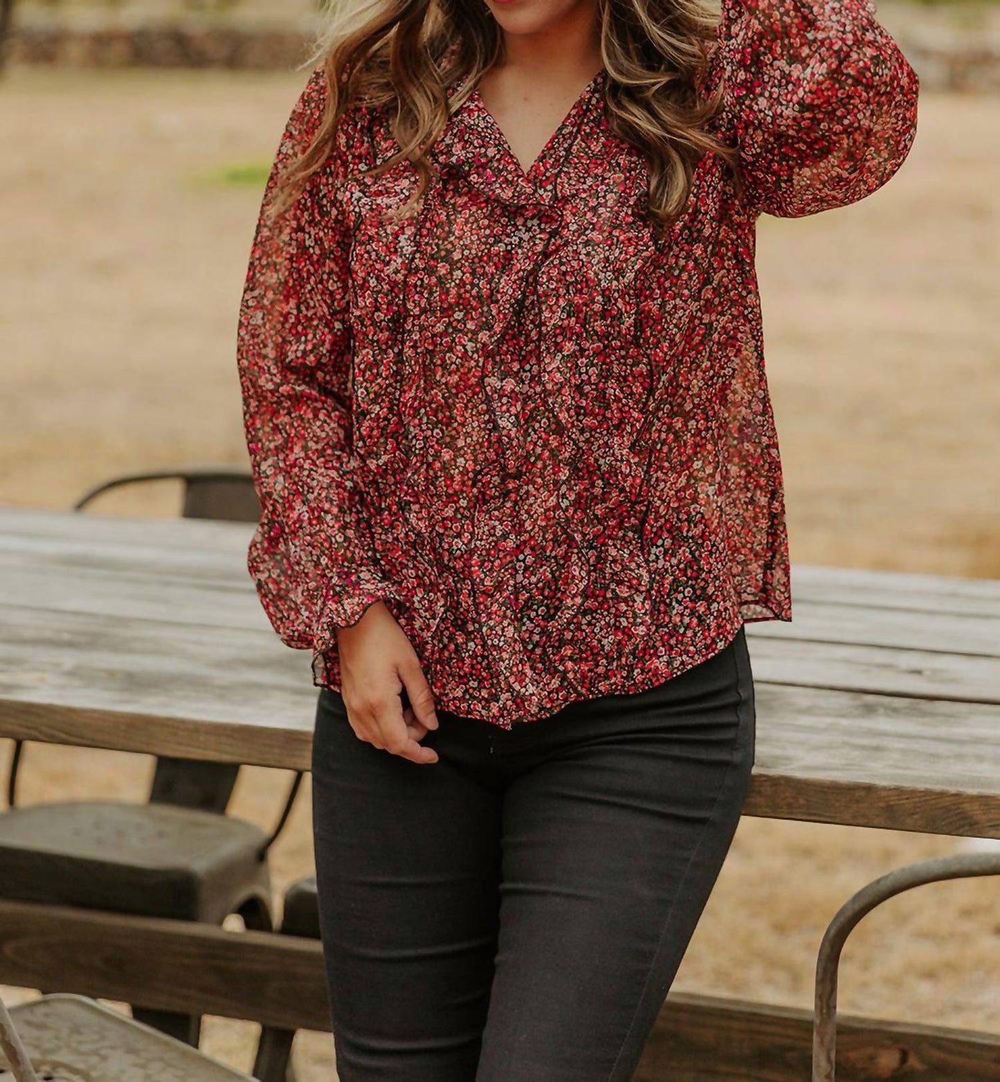 Buddylove - LONNIE LONG SLEEVE BLOUSE