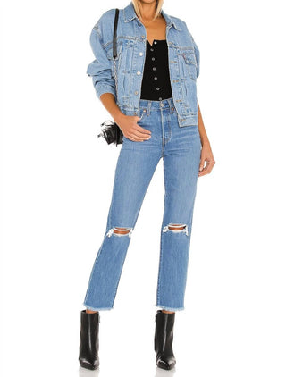 Levi'S - CALÇA JEANS RETA CURTA