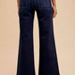 Anniewear - Stretch Front Two Pocket High Rise Flare Jeans
