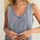 Z Supply - Sloane V-neck Denim Tank Top