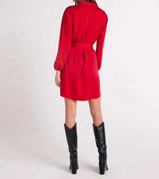 Bella Dahl - Belted Long Sleeve Shirt Dress