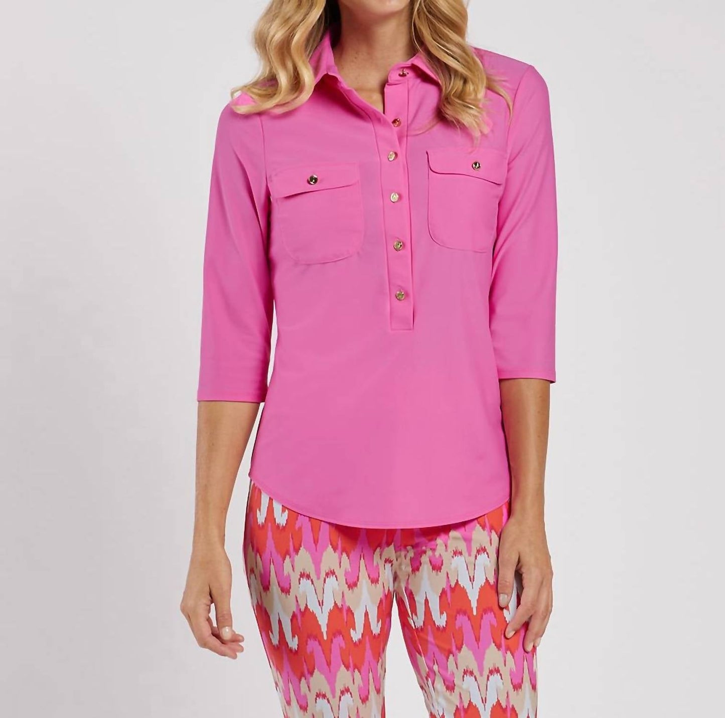 Jude Connally - Sylvia Quarter Sleeve Top