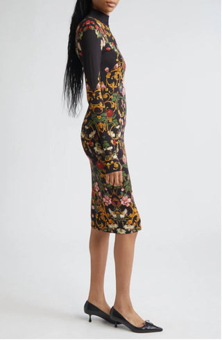 Alice + Olivia - Delora Midi Dress