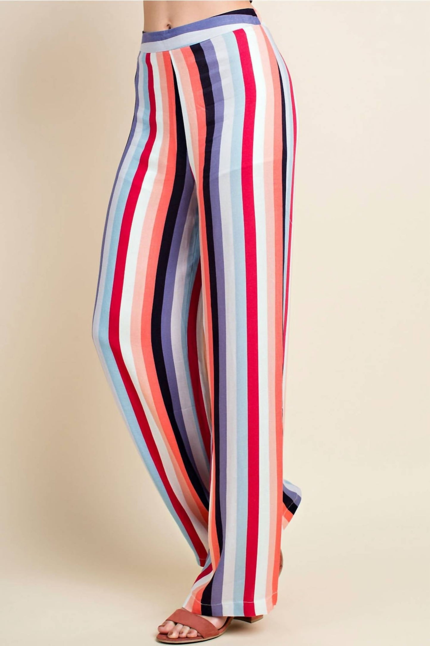 Honey Punch - Luna Striped Pants