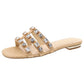 Jessica Simpson - Women's Detta Rhinestone Band Sandals