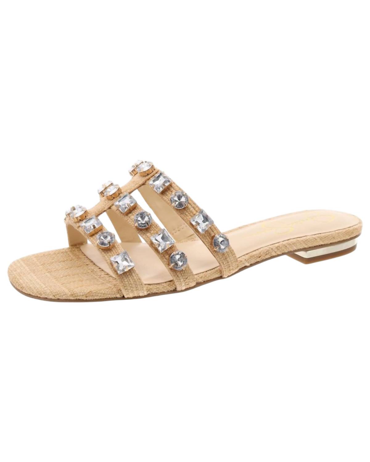 Jessica Simpson - Women's Detta Rhinestone Band Sandals