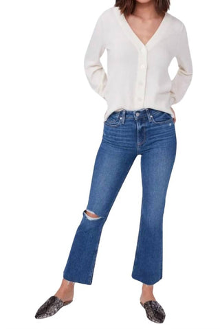 Paige - Calça Jeans Vintage Colette Crop Flare