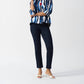 Joseph Ribkoff - Woven Abstract Print Trapeze Top