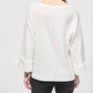 Joseph Ribkoff - Boat Neck Oversized Knit Top
