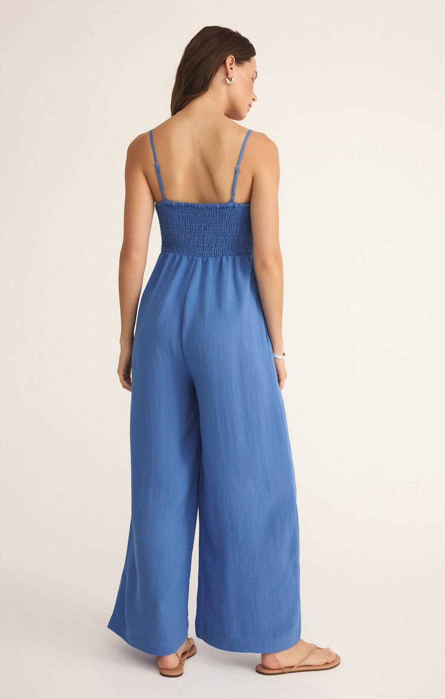 Z Supply - Beachside Smocked Jumpsuit
