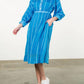 Thml - Stripe Dress With Orange Detail