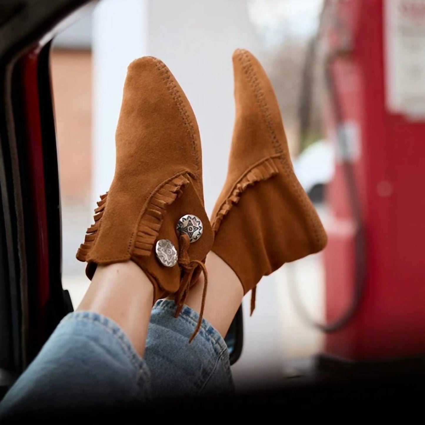 Minnetonka - Women's Two Button Ankle Boots