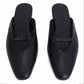By Far - Women's Finn Leather Bow Ballerina Mules